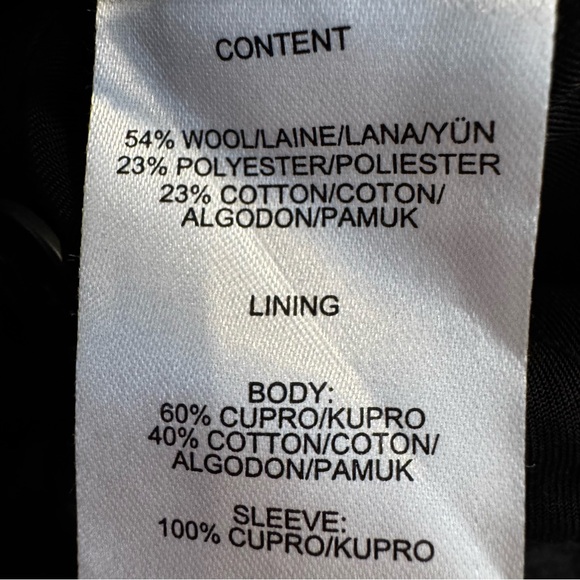 Tibi Kian Glenplaid Cropped Bomber Blazer Wool Blend Jacket Size Small - Picture 6 of 16